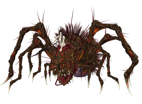The Twisted Biology of Chaos Witch Quelaag: Half-spider, Half-human